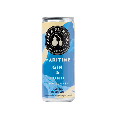 Bass-Flinders-Distillery-Maritime-Gin -Tonic-premixed-can